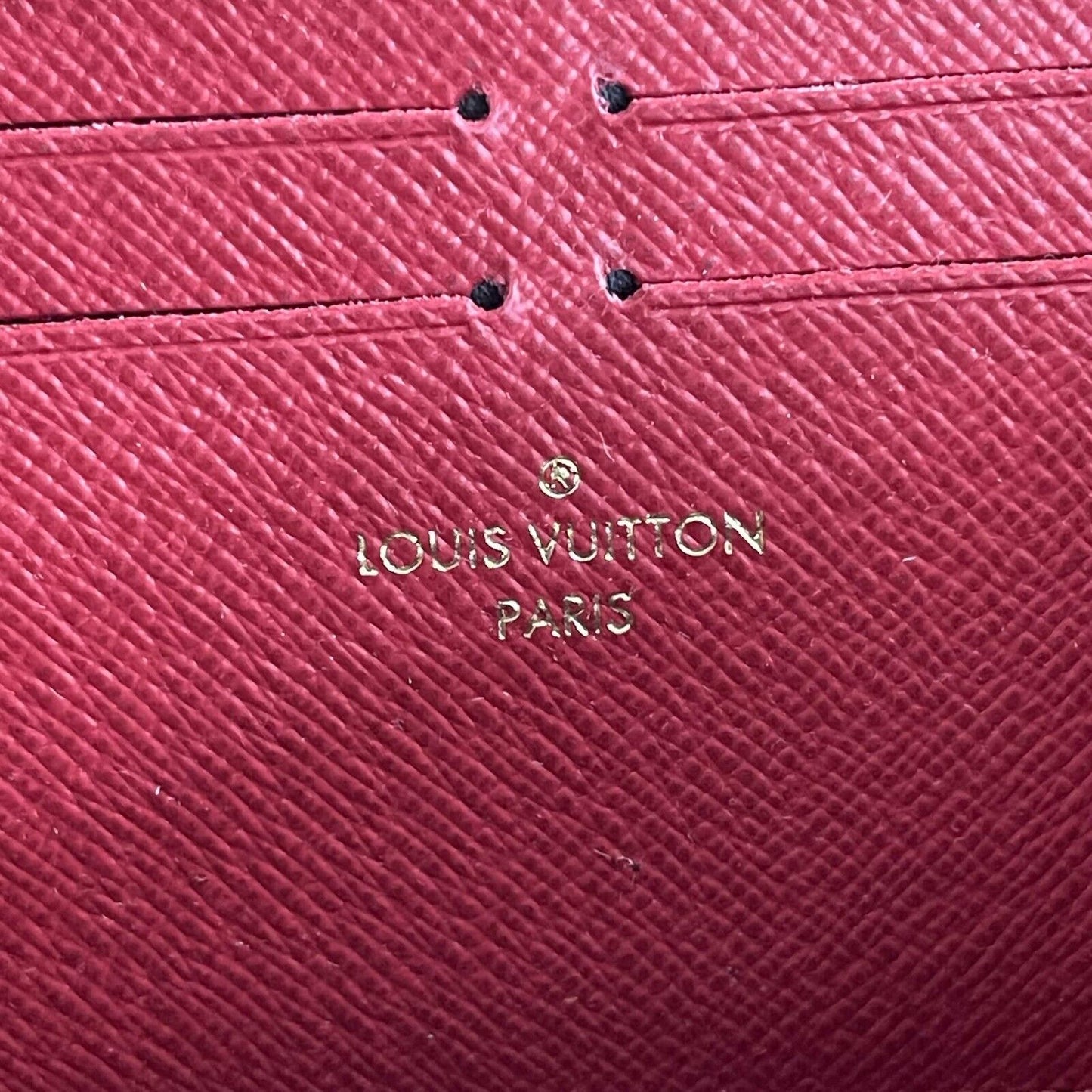 Louis Vuitton - Pristine - LV Clemence Wallet - Brown Ebene Damier Canvas