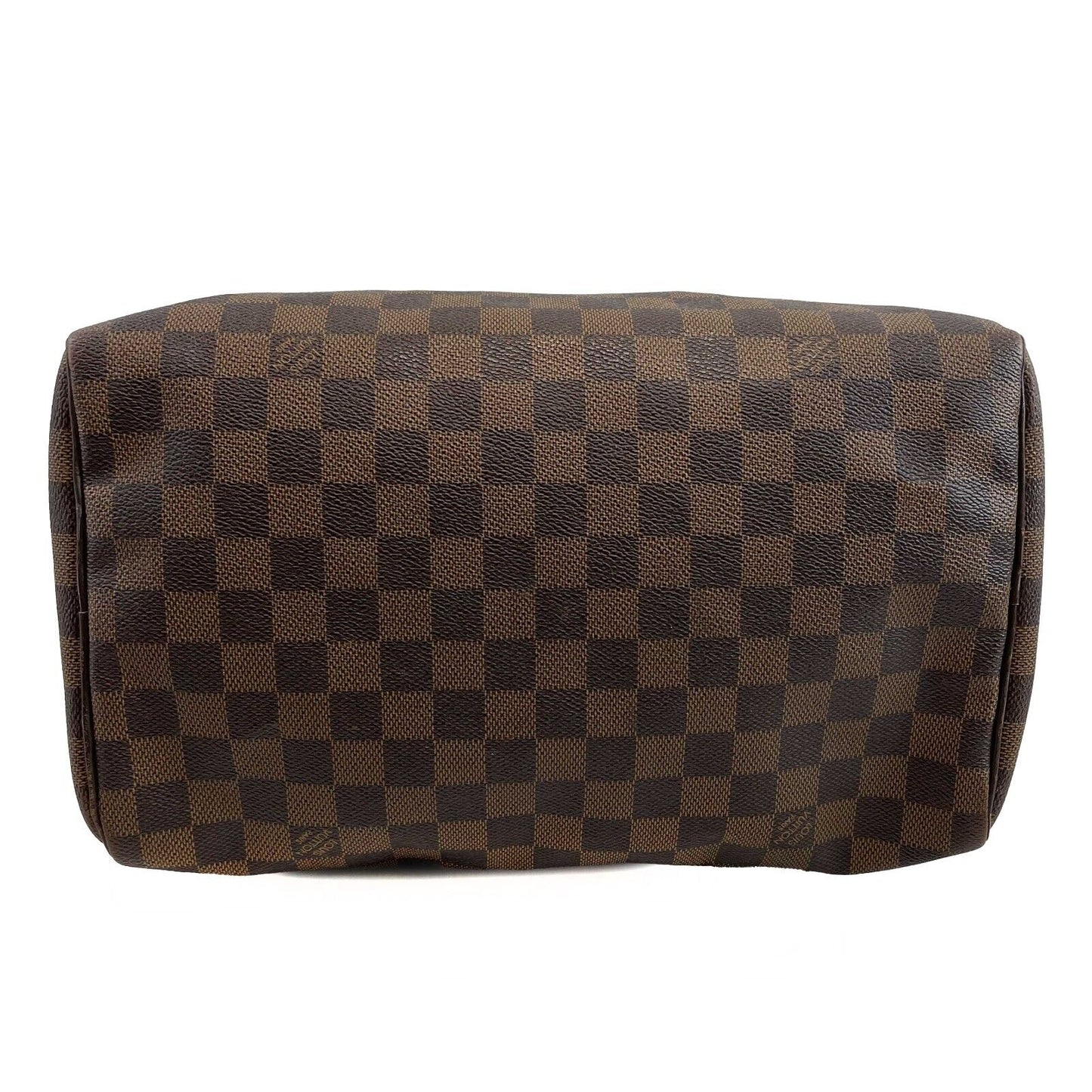 Louis Vuitton Speedy 30 2013 Damier Ebene Brown Handbag