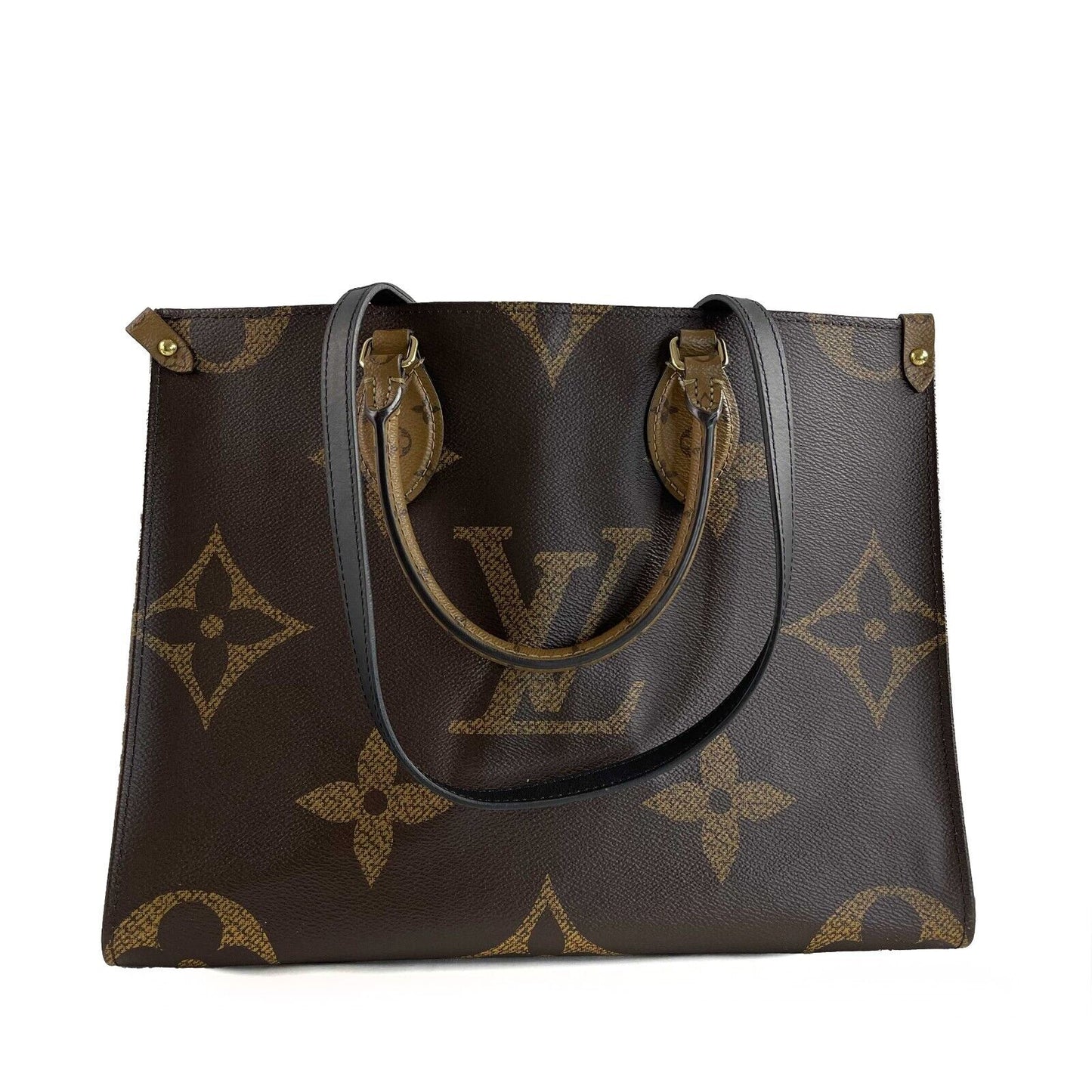 Louis Vuitton Giant Monogram Reverse Canvas Onthego GM Handbag