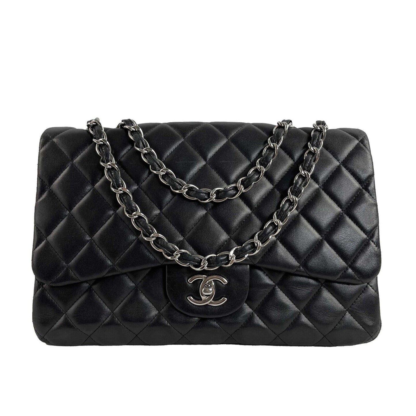 Chanel Double Flap Quilted Jumbo