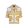 VERSACE x FENDI Fendace Gold Baroque Silk Set NEW w/Tags 46 US 10 L