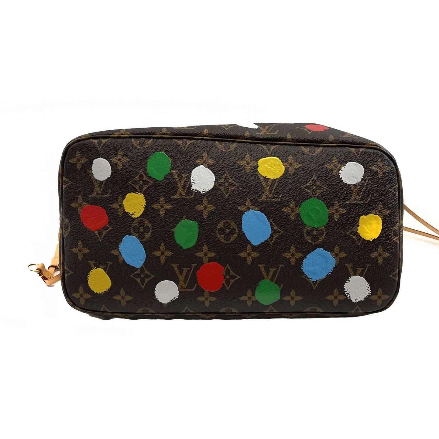 Louis Vuitton x Yayoi Kusama Monogram Neverfull MM Painted Dots NEW W/ Pochette