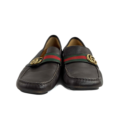 Gucci GG Marmont Web Loafers 11