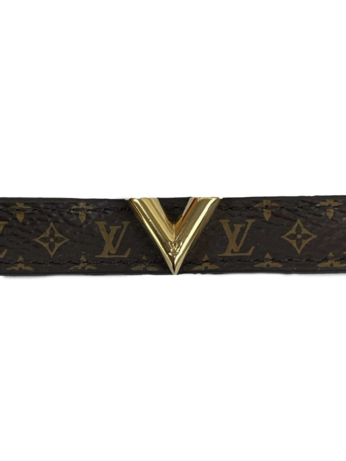 Louis Vuitton - NEW Essential V Bracelet - Brown / Tan - Bracelet