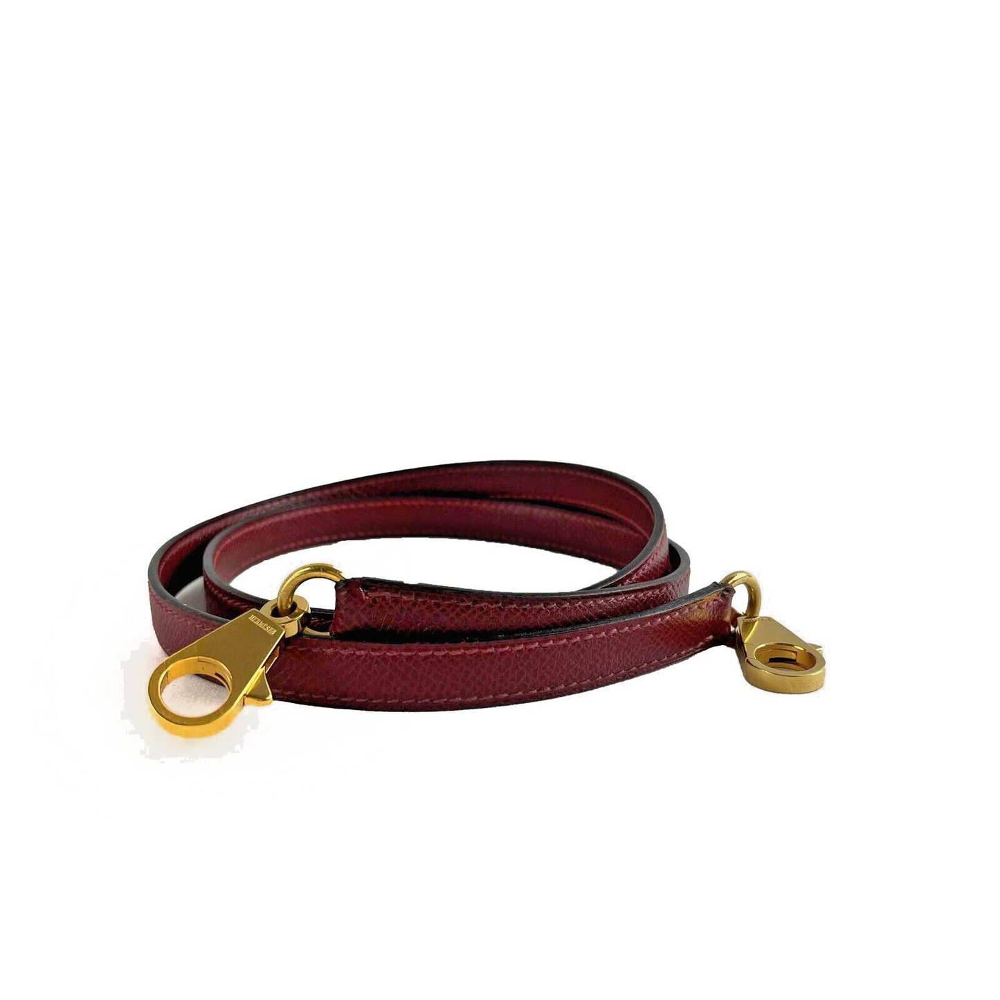 Hermes Vintage Rouge Shoulder Strap