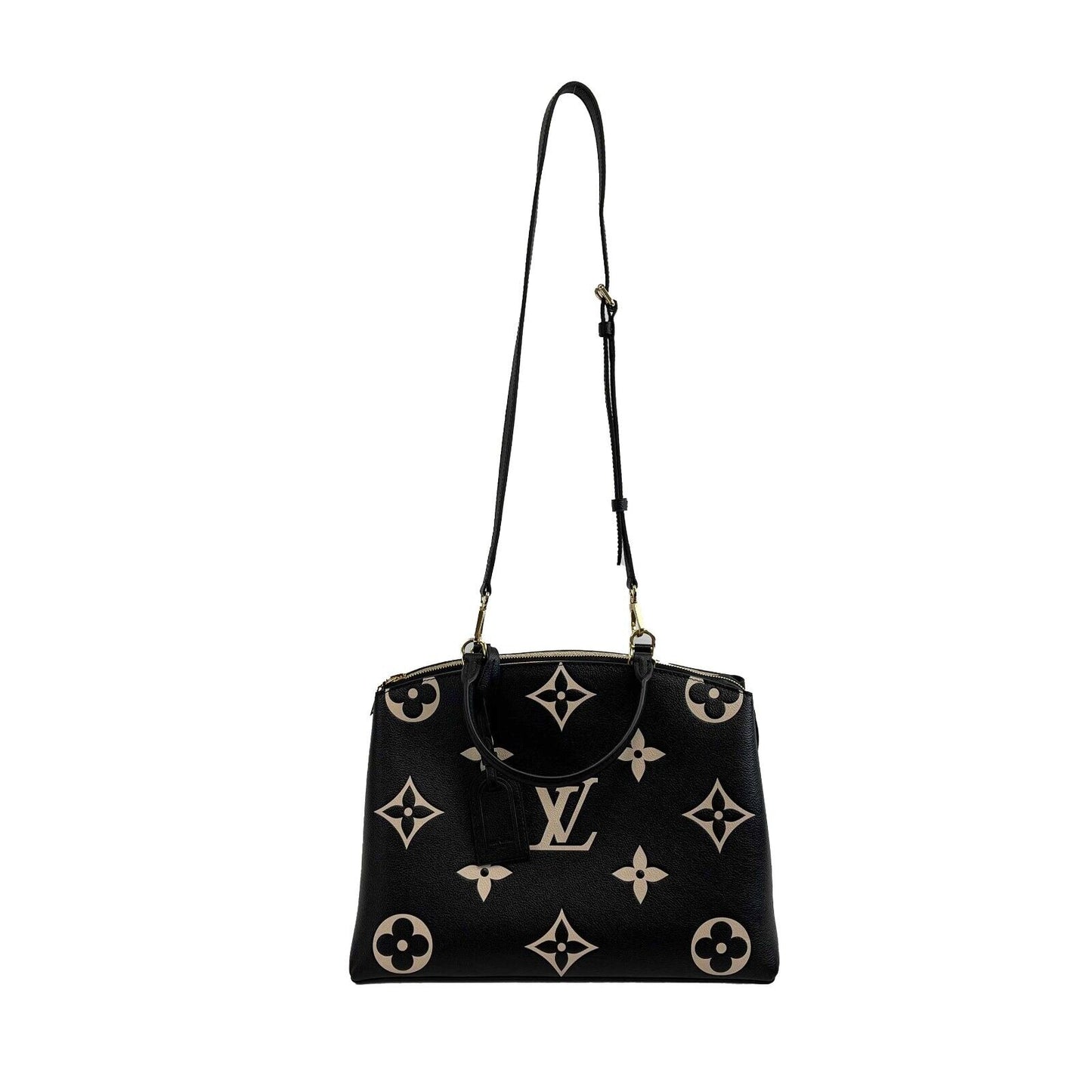 Louis Vuitton NEW Grand Palais Large Bicolor Monogram Top Handle w/ Strap