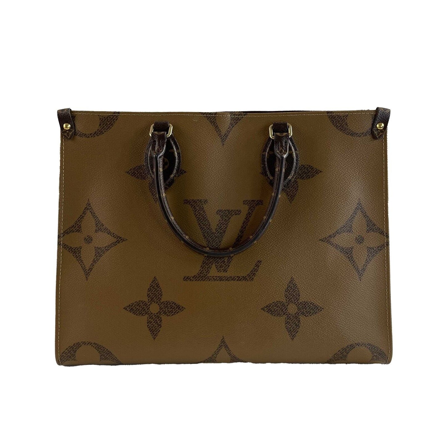 Louis Vuitton Giant Monogram Reverse Canvas Onthego GM Handbag