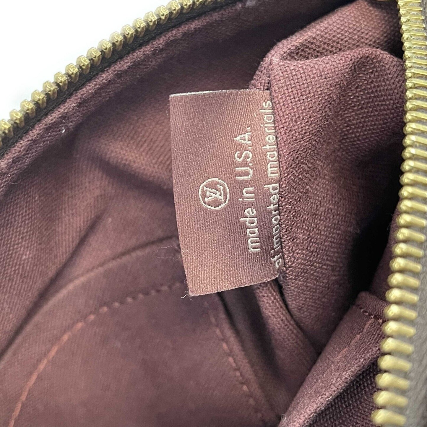 Louis Vuitton Lena Tote PM Damier Ebene Brown 2018