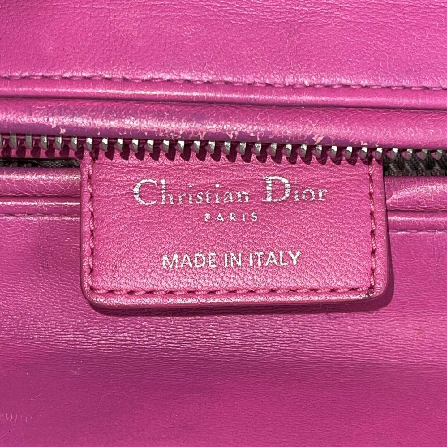 Christian Dior - Lady Dior Cannage Medium - Rani Pink Top Handle Shoulder Strap