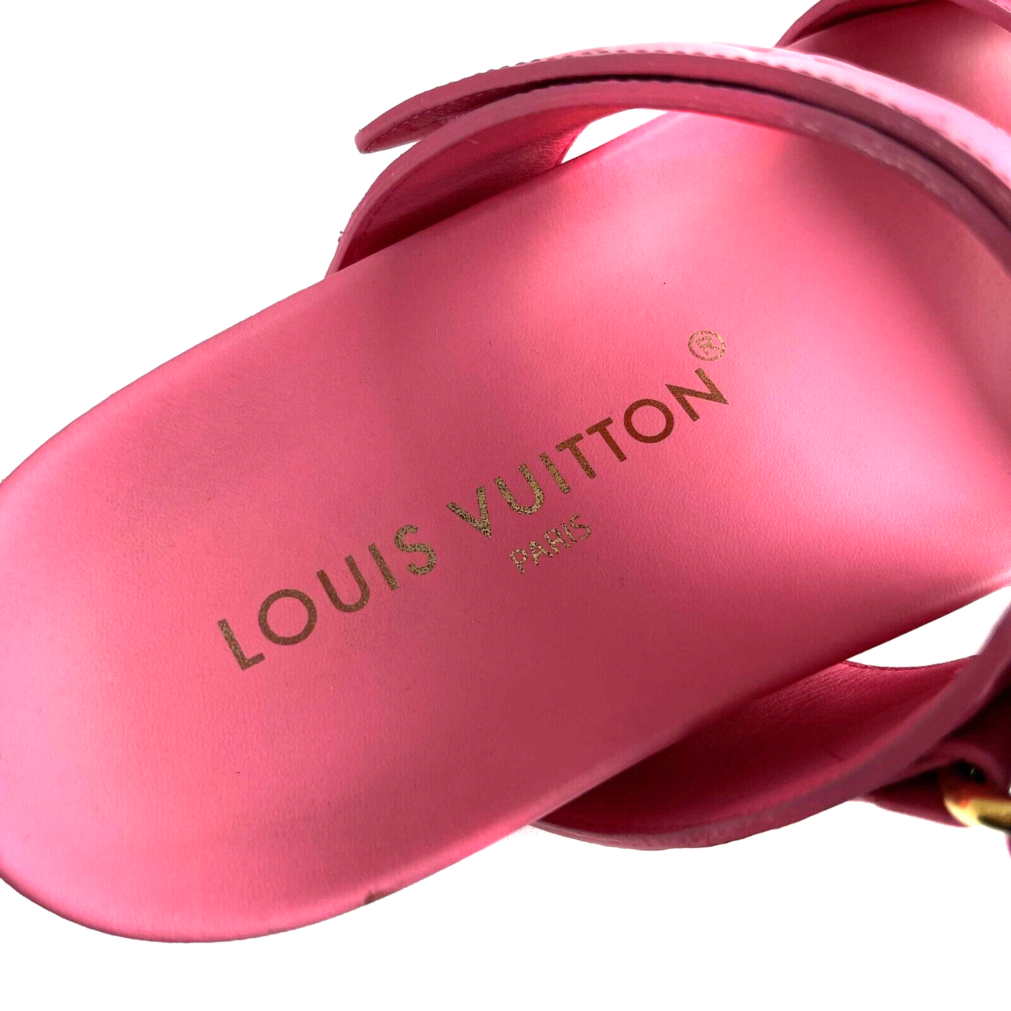 Louis Vuitton Very Good Bom Dia Flat Comfort Mule Pink Slides