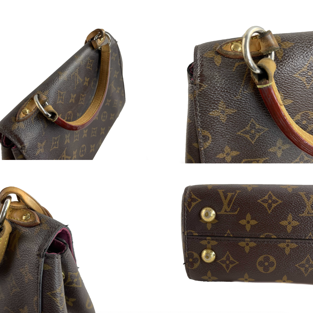 Louis Vuitton Cluny Monogram Canvas Top Handle Monogram BB