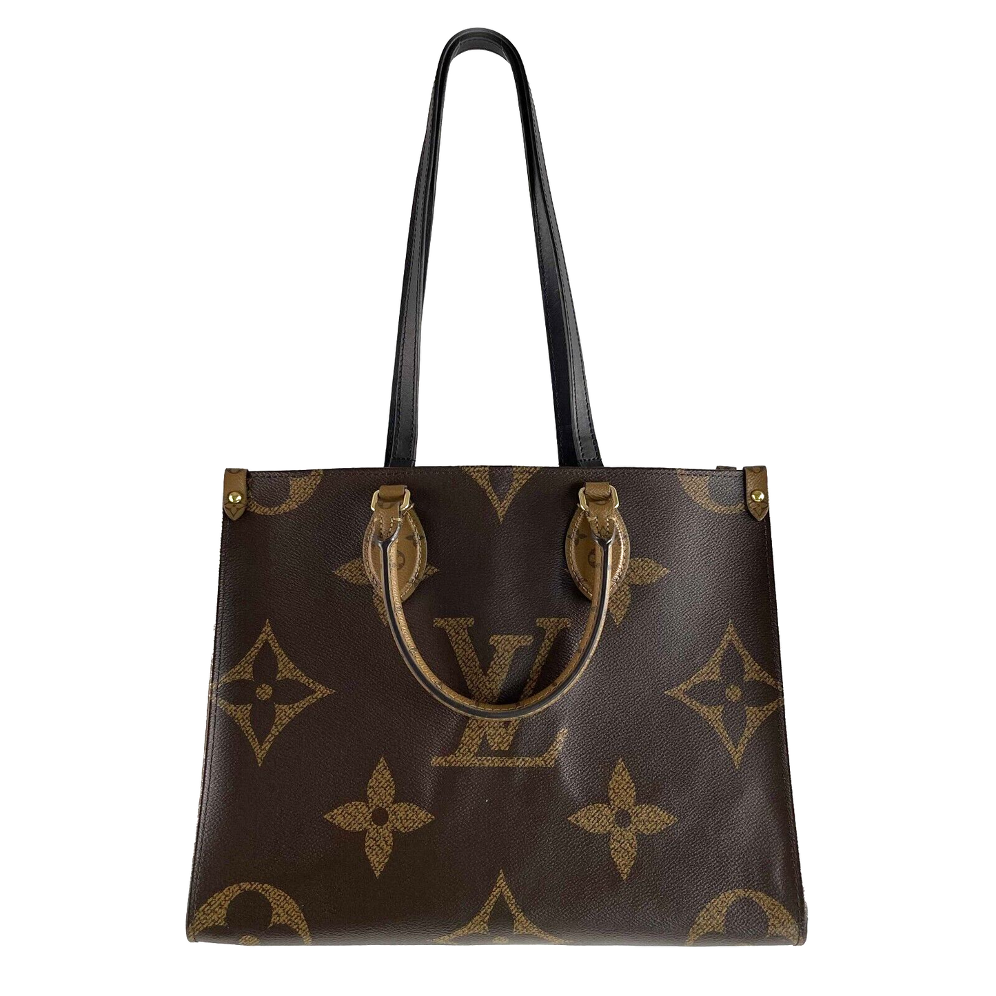 Louis Vuitton Giant Monogram Reverse Canvas Onthego GM Handbag