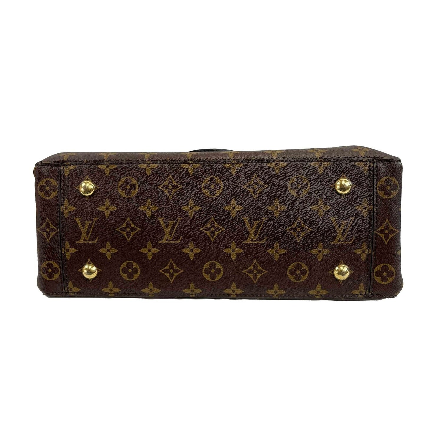 Louis Vuitton - LV Brown Monogram Flower Tote w/ Strap - Full Kit