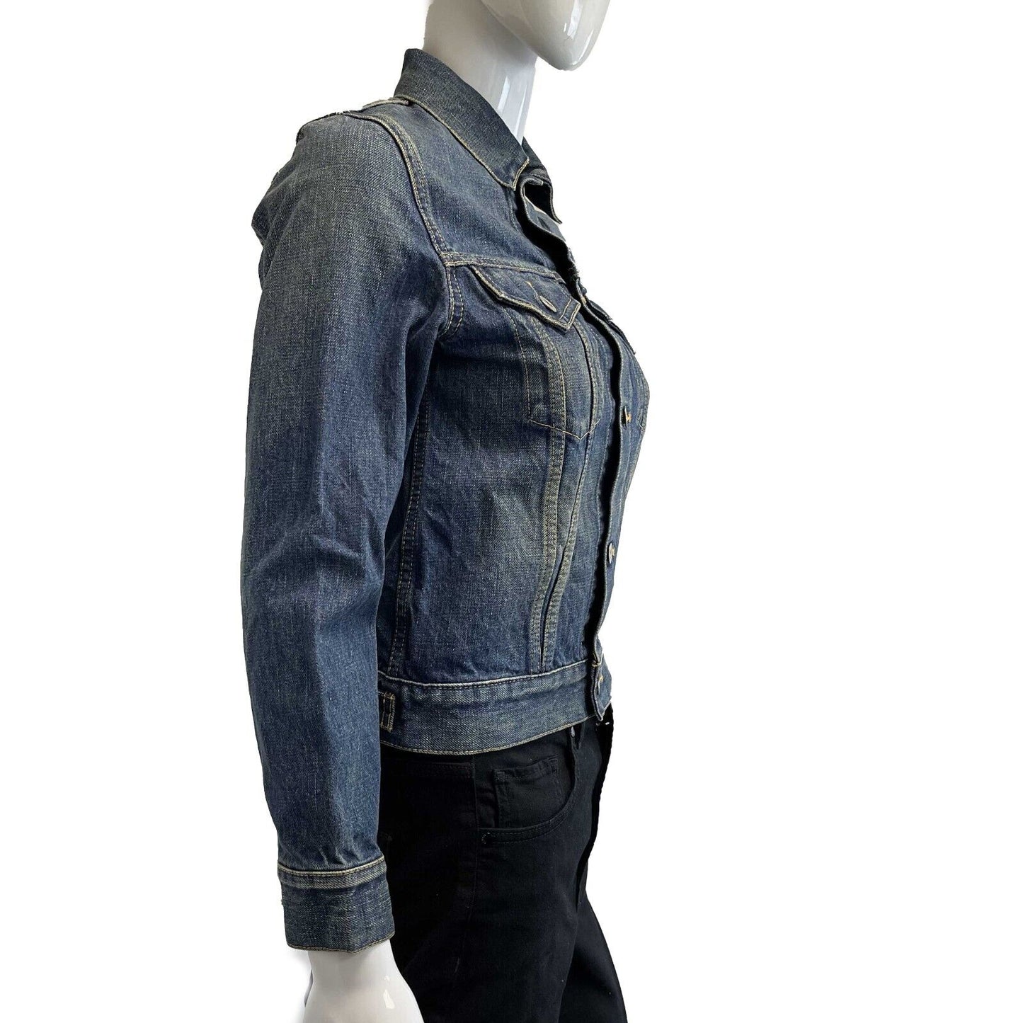 Junya Watanabe Comme des Garcons Denim Jacket Blazer 2015 Blue