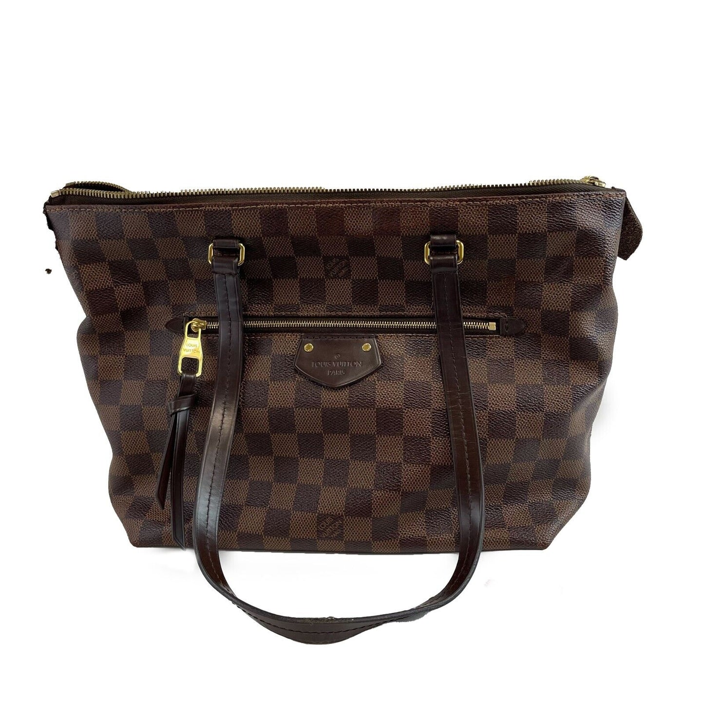 Louis Vuitton Lena Tote PM Damier Ebene Brown 2018