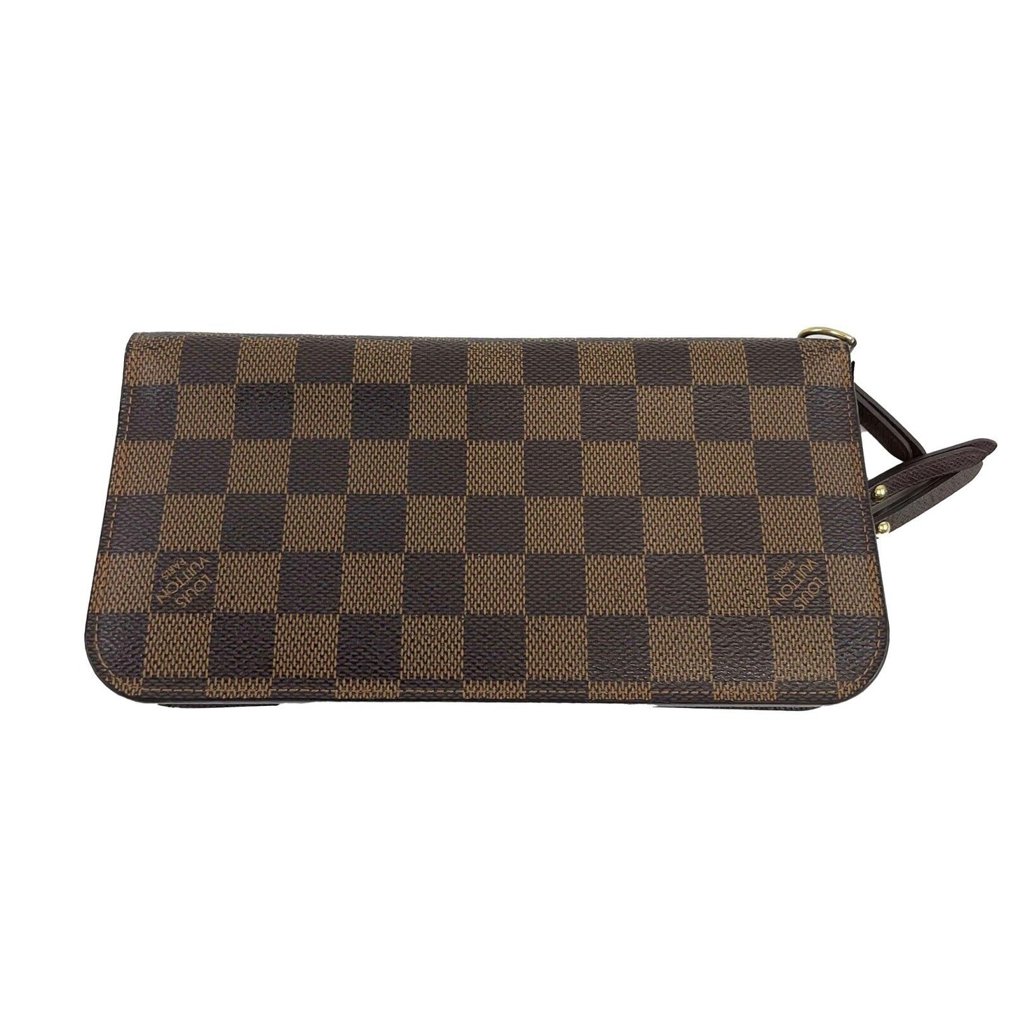 Louis Vuitton Insolite Wallet Damier Ebene Brown Accessories