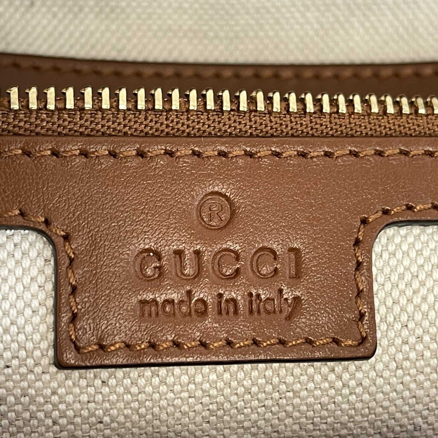 Gucci - NEW Embossed GG Matelasse Brown Shoulder Tote