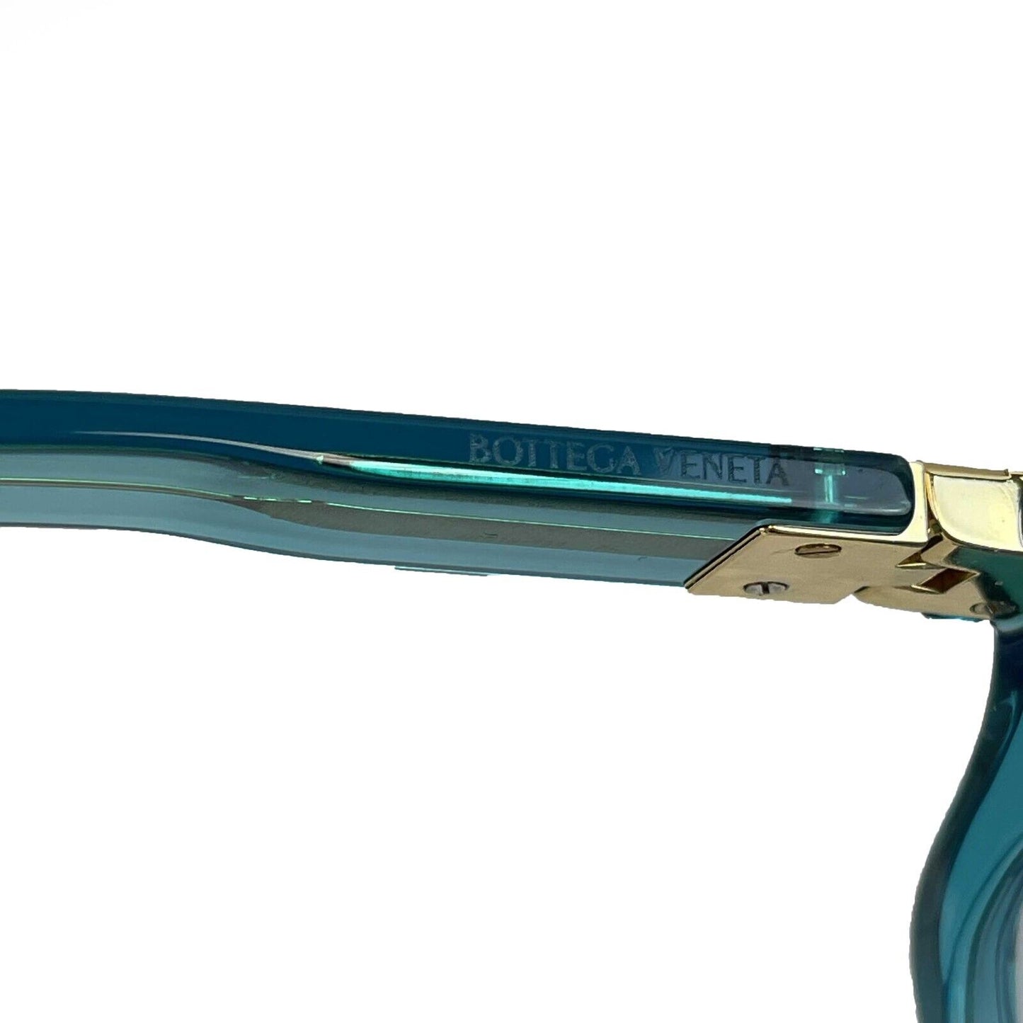 Bottega Veneta NEW 2022 Sky Blue Translucent Sunglasses Blue