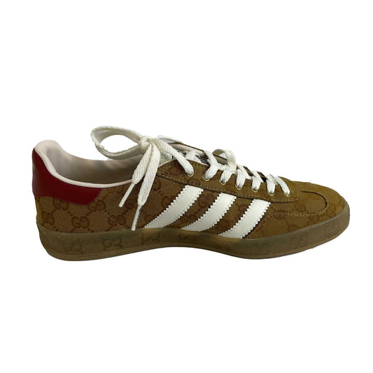 Gucci - X Adidas Gazelle Sneaker - Beige Brown US 8.5