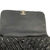 Chanel - Excellent - Maxi Chevron Space Suit Flap Black Shoulder Bag