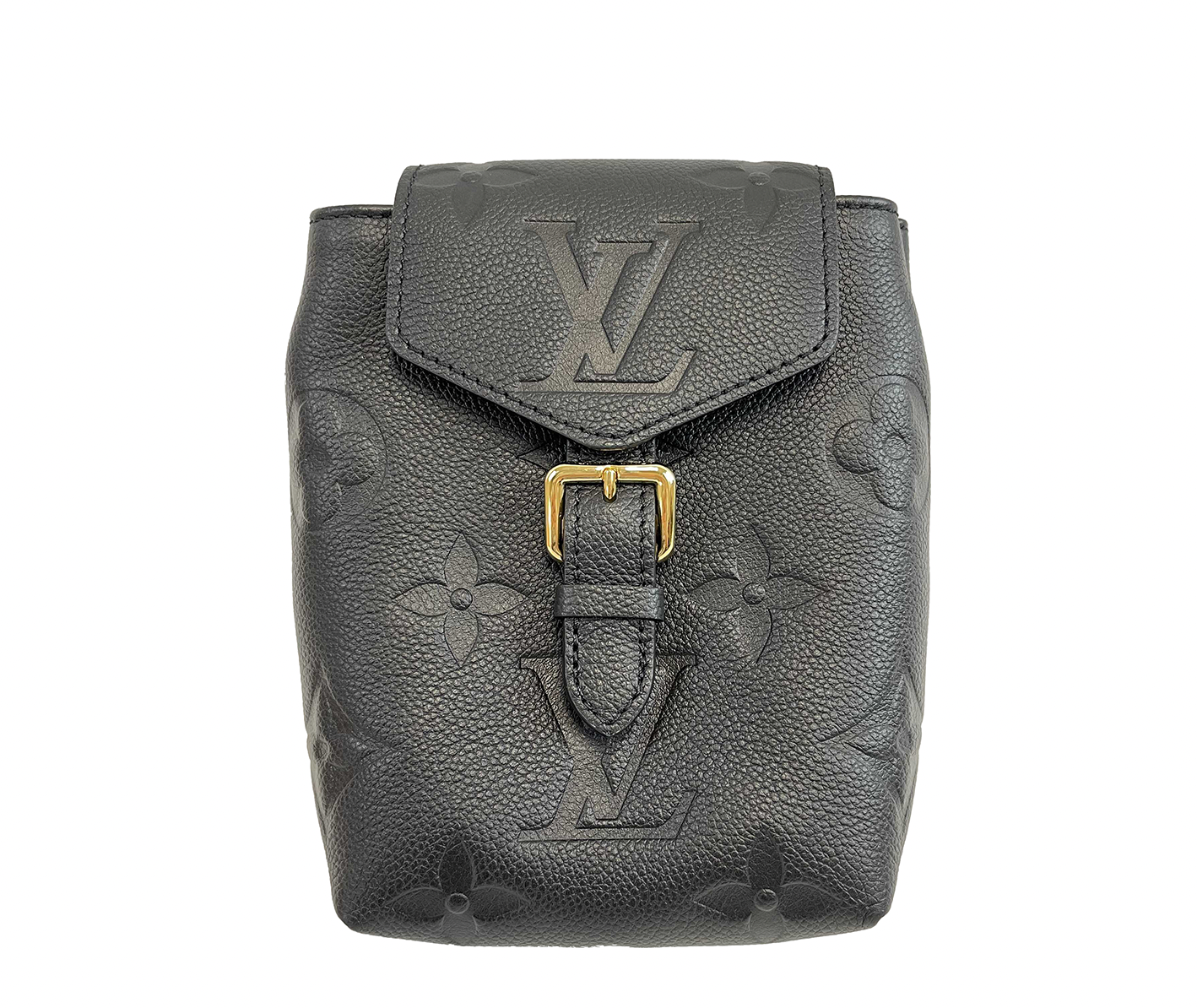 Louis Vuitton Tiny Backpack Monogram Empreinte Giant Leather Black