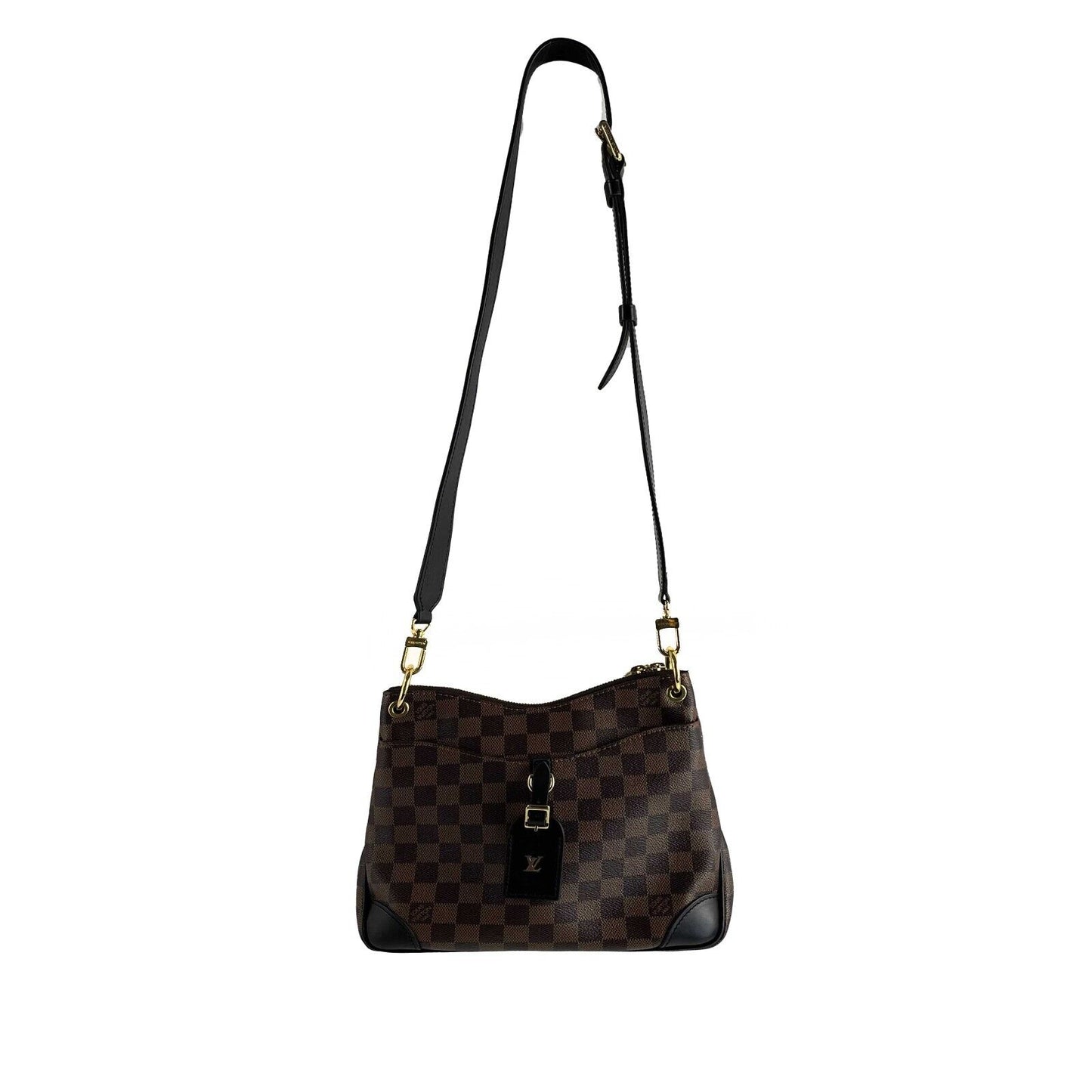 Louis Vuitton - LV Damier Ebene Odeon PM - Brown Canvas Shoulder Bag