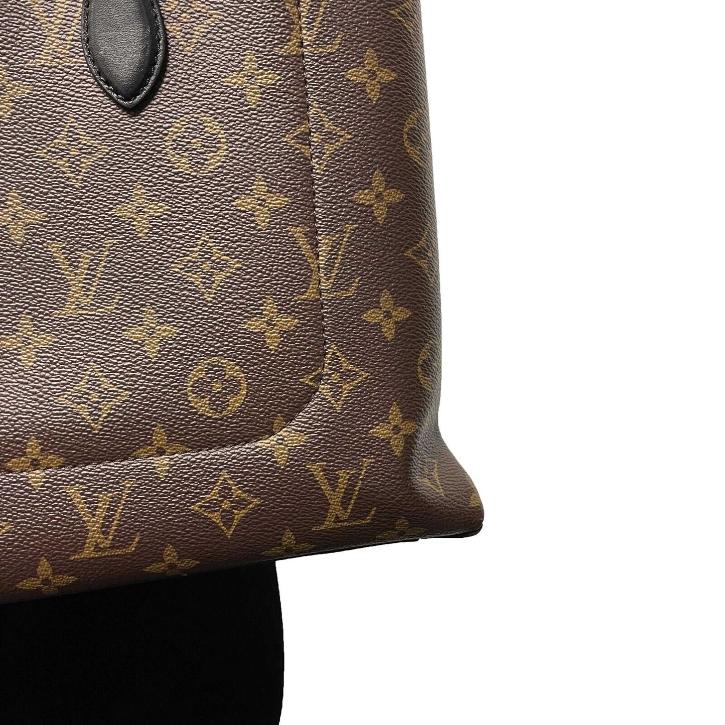 Louis Vuitton - LV Brown Monogram Flower Tote w/ Strap - Full Kit