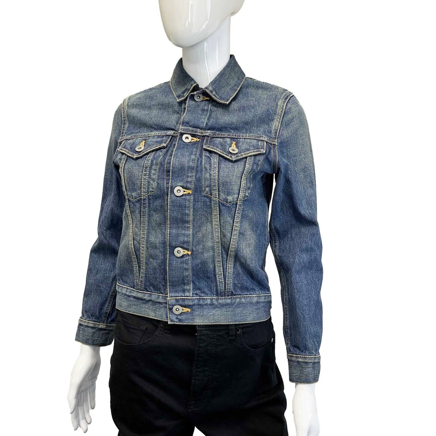 Junya Watanabe Comme des Garcons Denim Jacket Blazer 2015 Blue