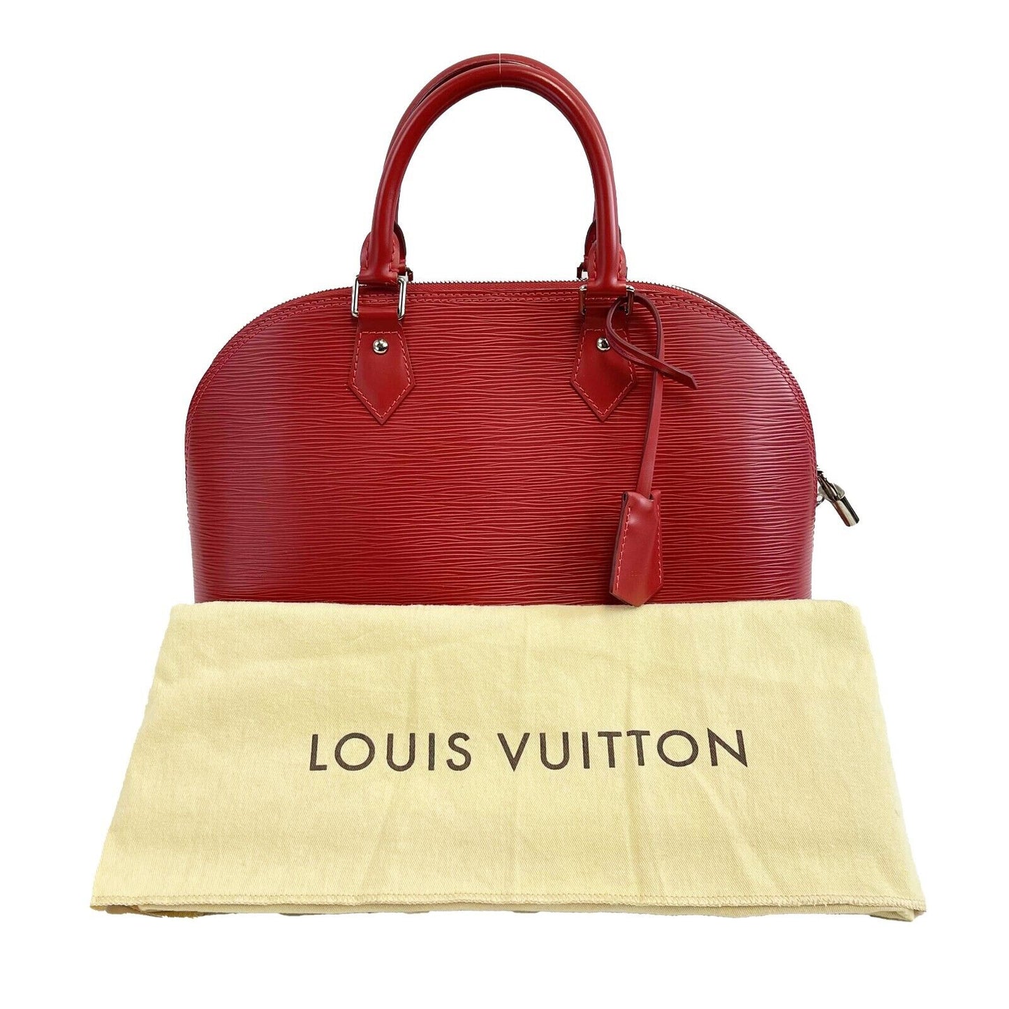 Louis Vuitton - Alma PM - Epi Leather Red Top Handle / Shoulder Bag