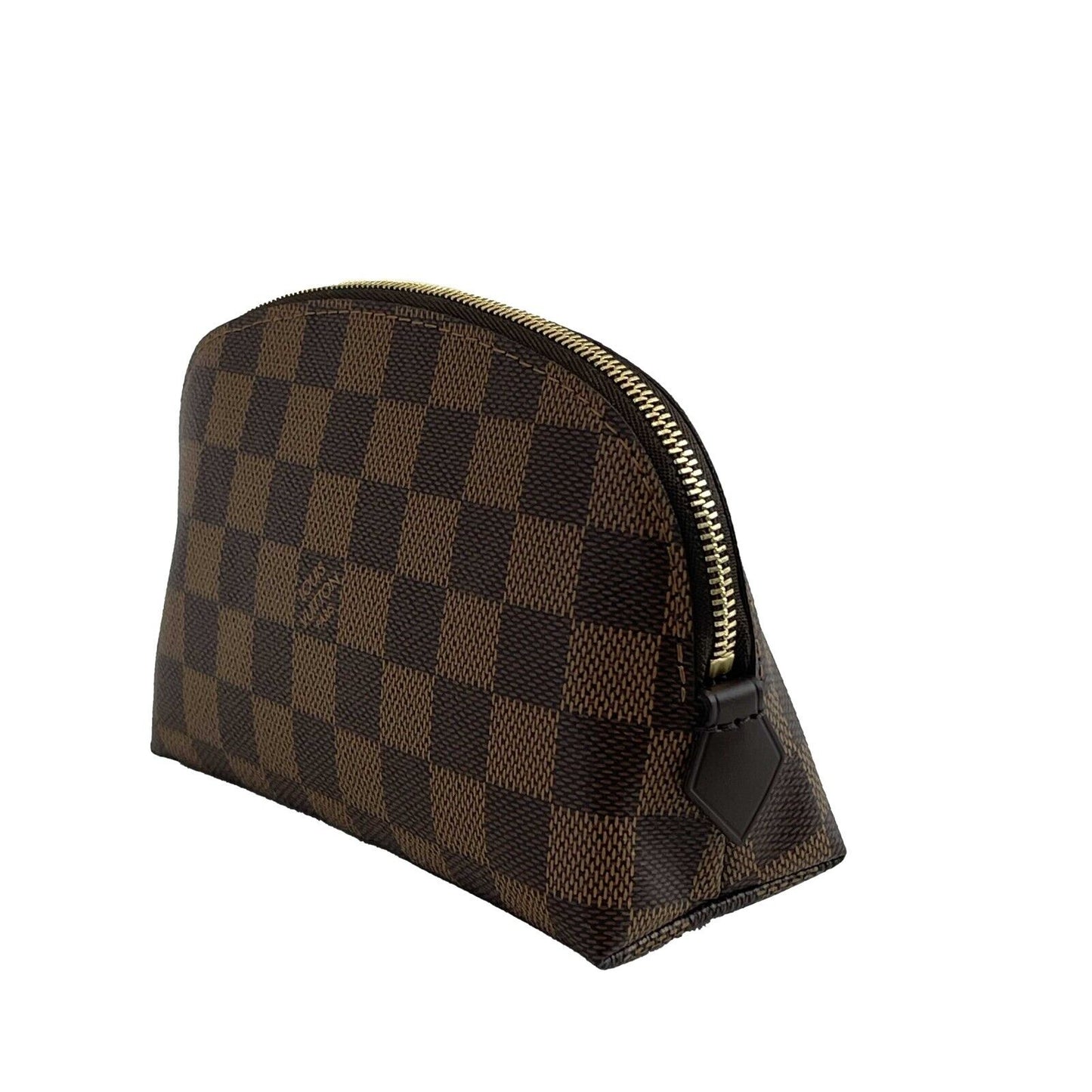 Louis Vuitton Cosmetic Pouch PM Pochette Damier Ebene Excellent