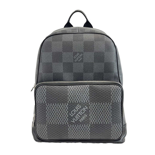 Louis Vuitton - Excellent - Campus Backpack - Gray Damier Graphite 3D Canvas