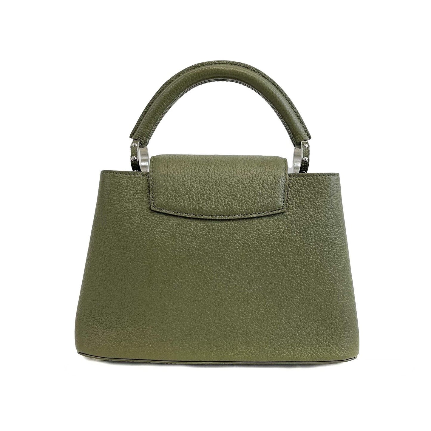 Louis Vuitton - New Capucines BB - Khaki Green Top Handle Crossbody