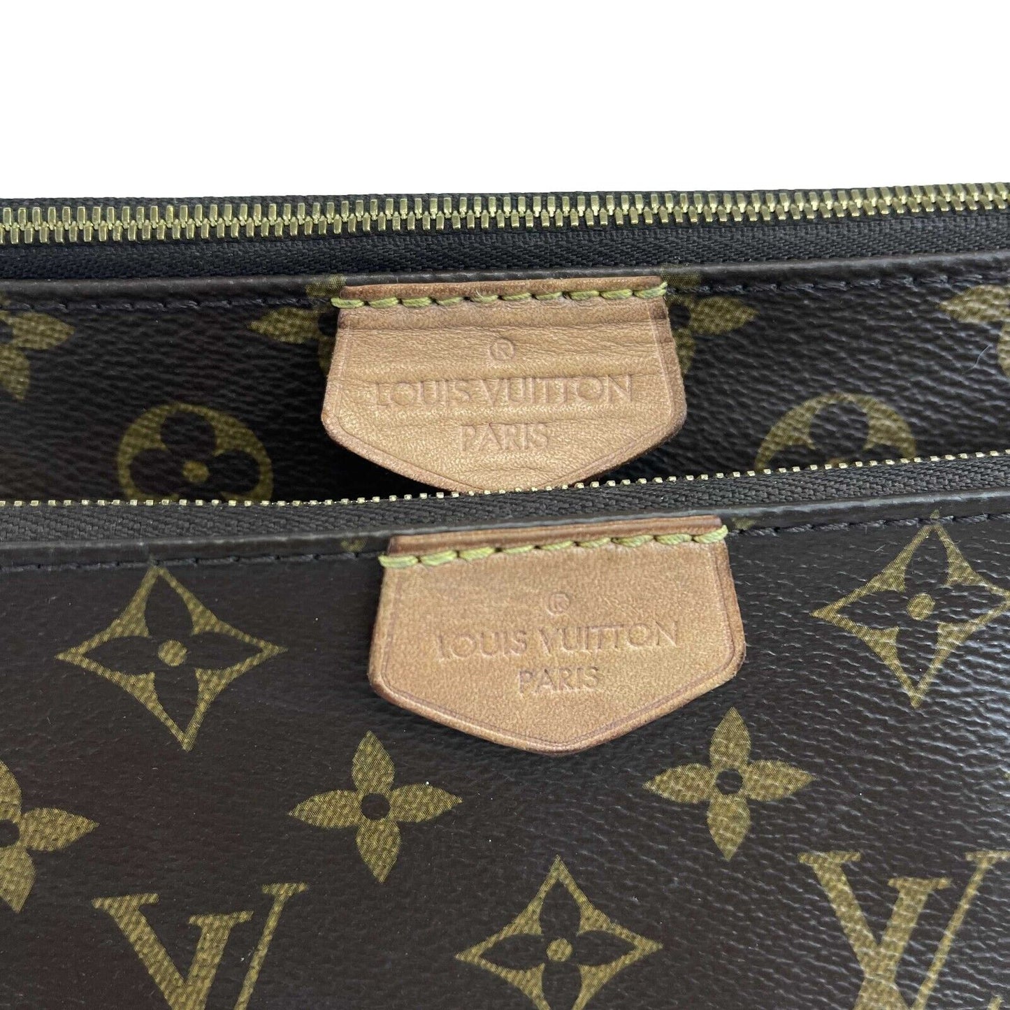 Louis Vuitton Multi Pochette Brown Monogram Canvas Crossbody