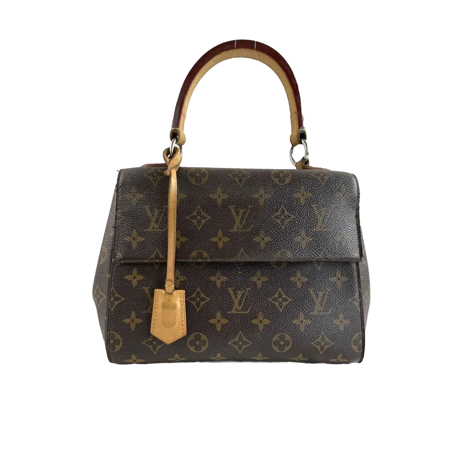 Louis Vuitton Cluny Monogram Canvas Top Handle Monogram BB