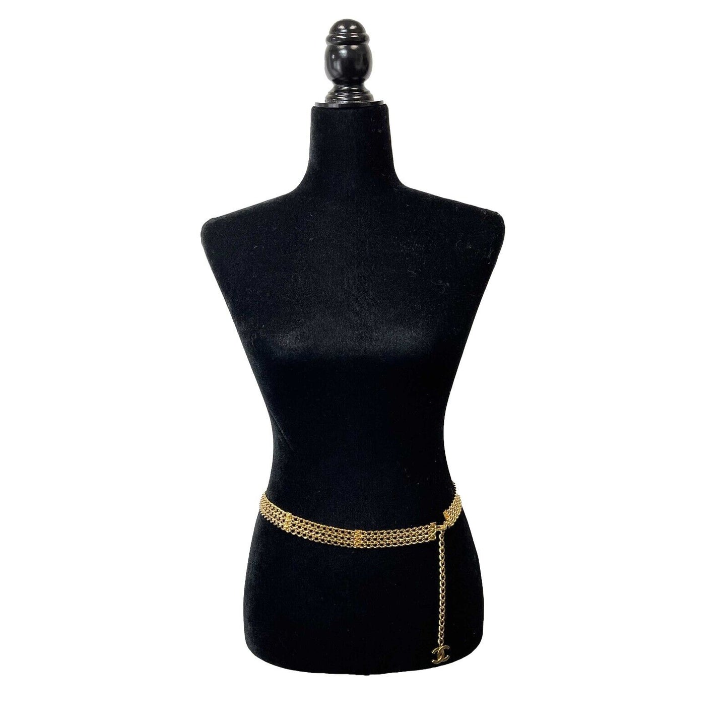 Chanel - Excellent - 97P CC Vintage Gold Chain Belt / Necklace