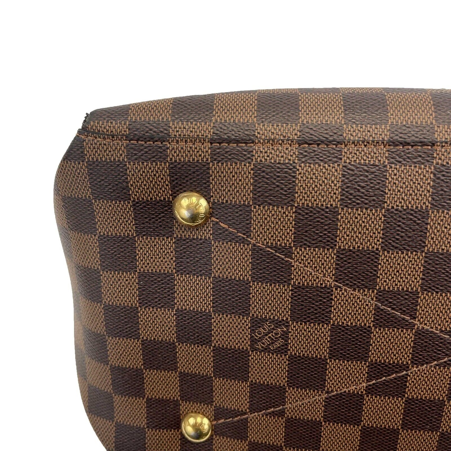 Louis Vuitton - Damier Ebène Canvas Maida Hobo - Brown/Green Shoulder Bag