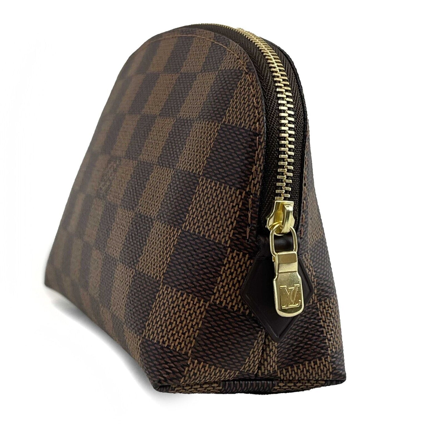 Louis Vuitton Cosmetic Pouch PM Pochette Damier Ebene Excellent