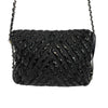 Chanel - Excellent - Maxi Chevron Space Suit Flap Black Shoulder Bag