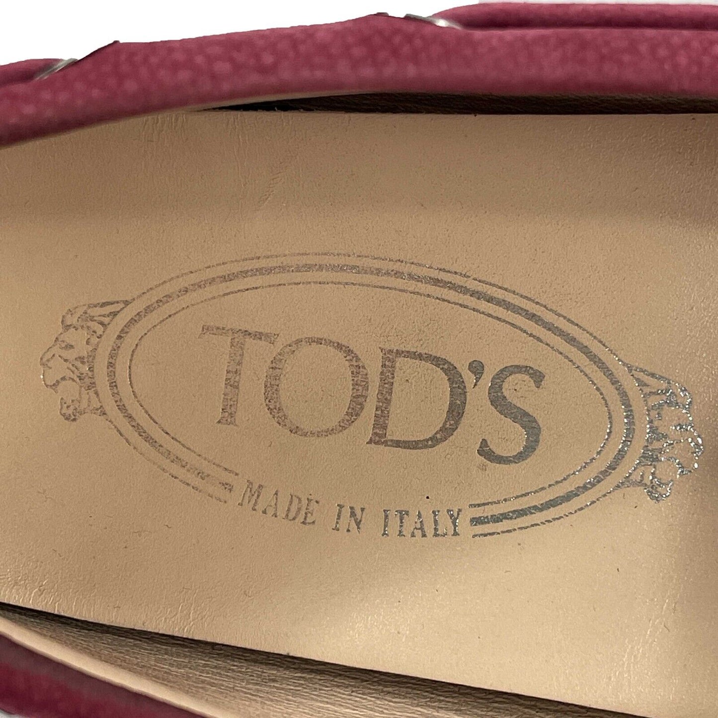 Tod's - Leather Gommino Driving Loafers - Violet - 37.5- US 7.5