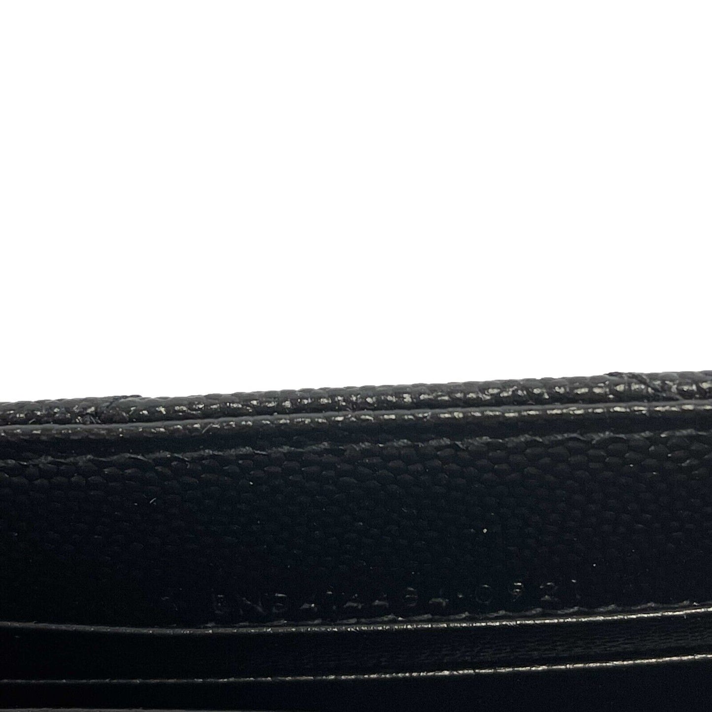 Saint Laurent - YSL - Small Envelope Wallet in Grain De Poudre Embossed Leather