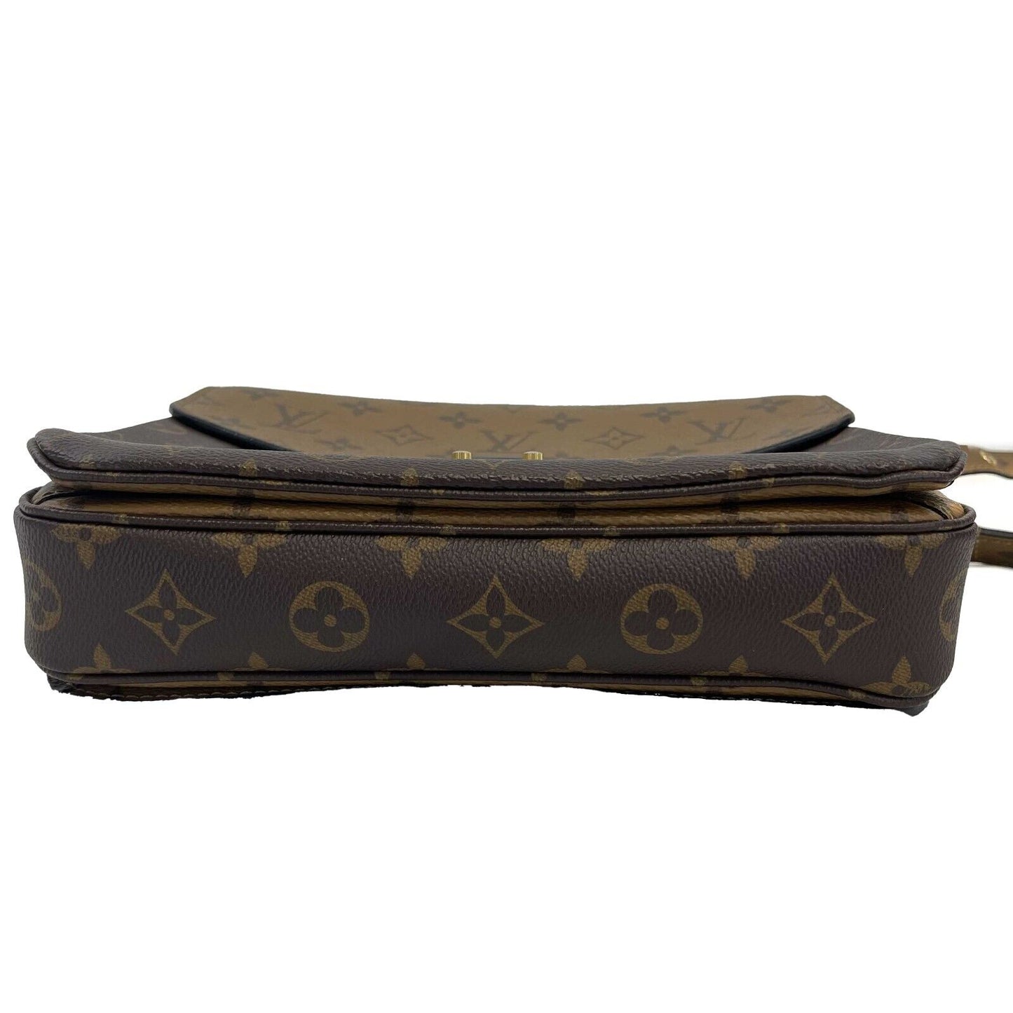 Louis Vuitton 2019 Monogram Reverse Pochette Metis - Brown Crossbody