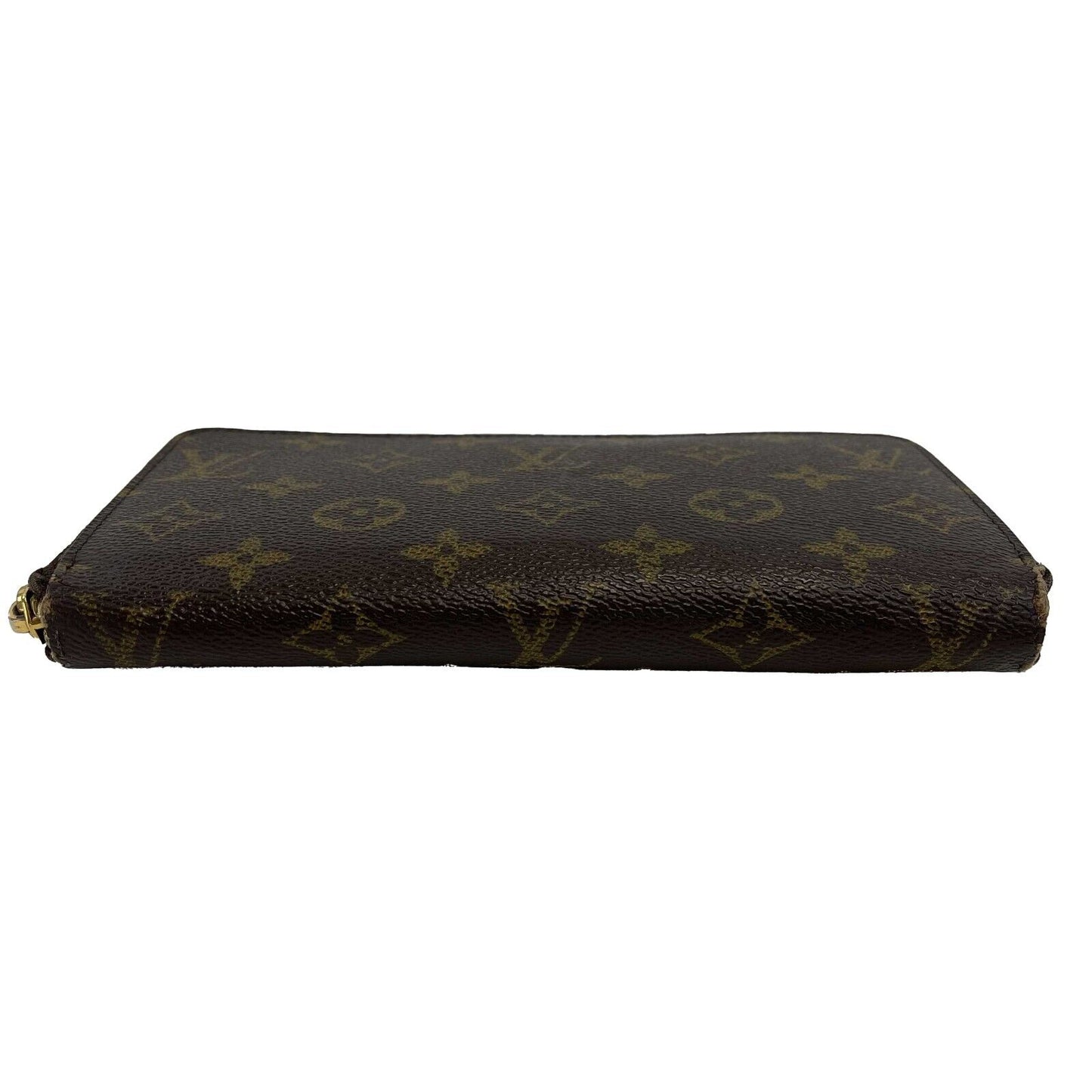 Louis Vuitton - Zippy Wallet - Brown Monogram - Gold Hardware