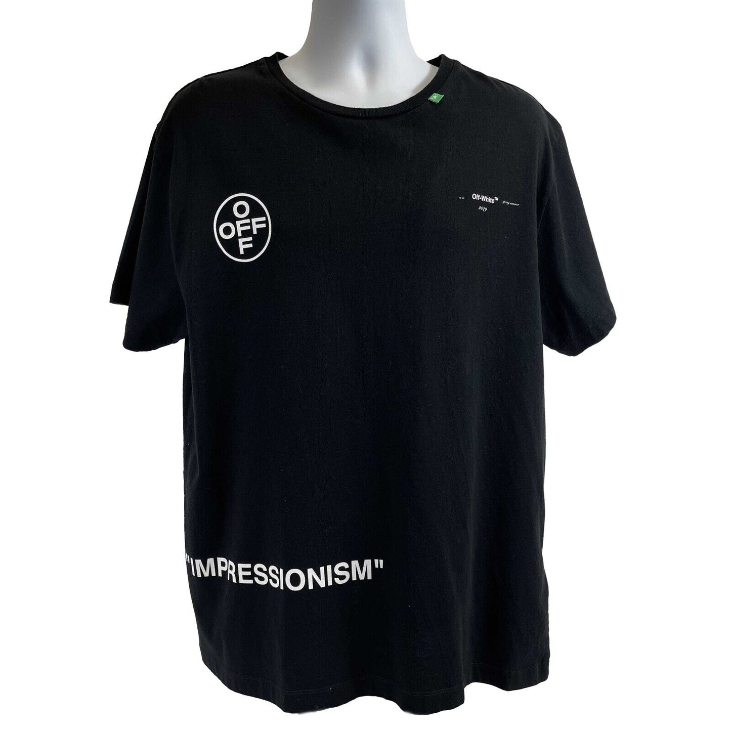 Off-White - 2019 Impressionism T-Shirt - Black - Size XS