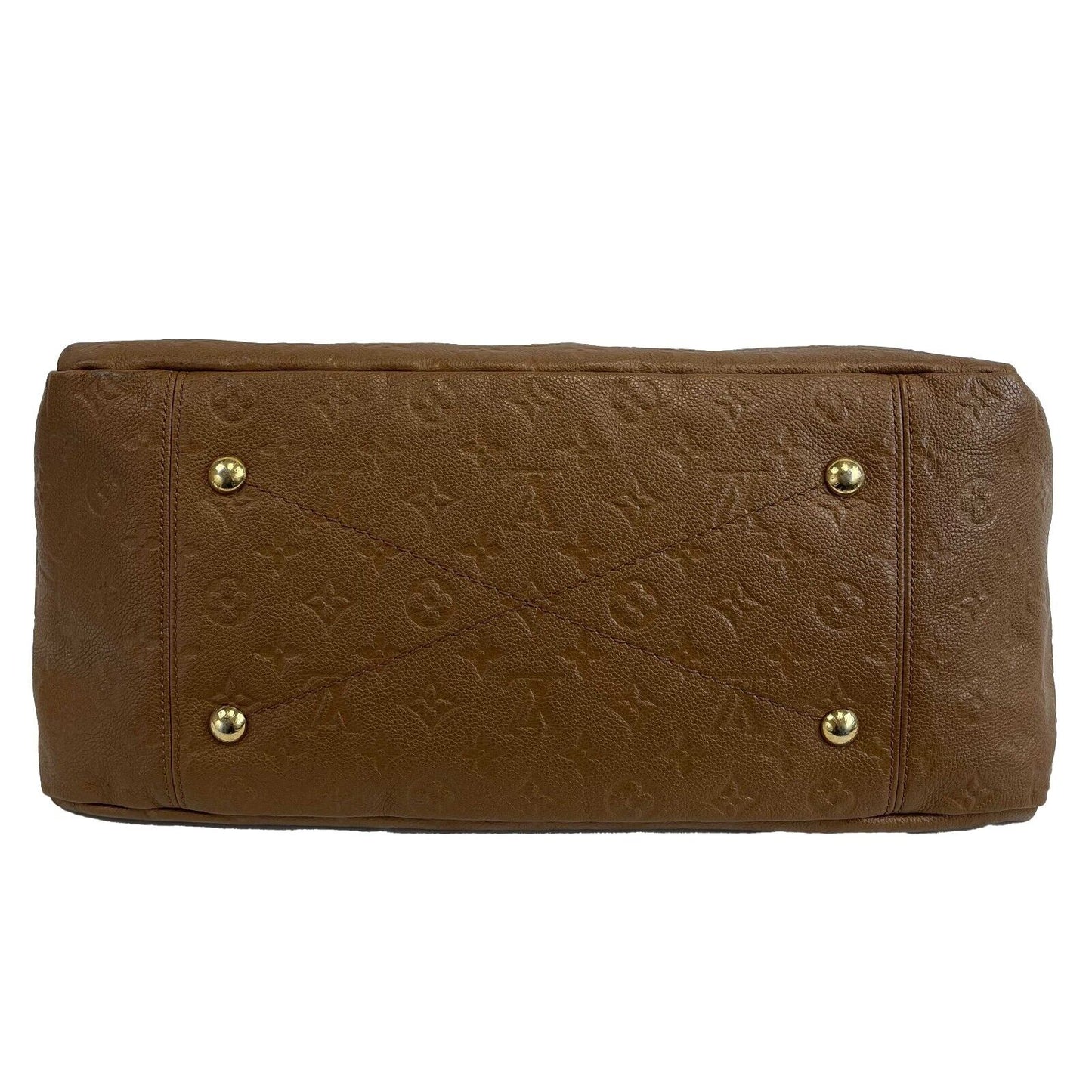 Louis Vuitton - Empriente Monogram Embossed Leather Artsy MM - Camel Tan