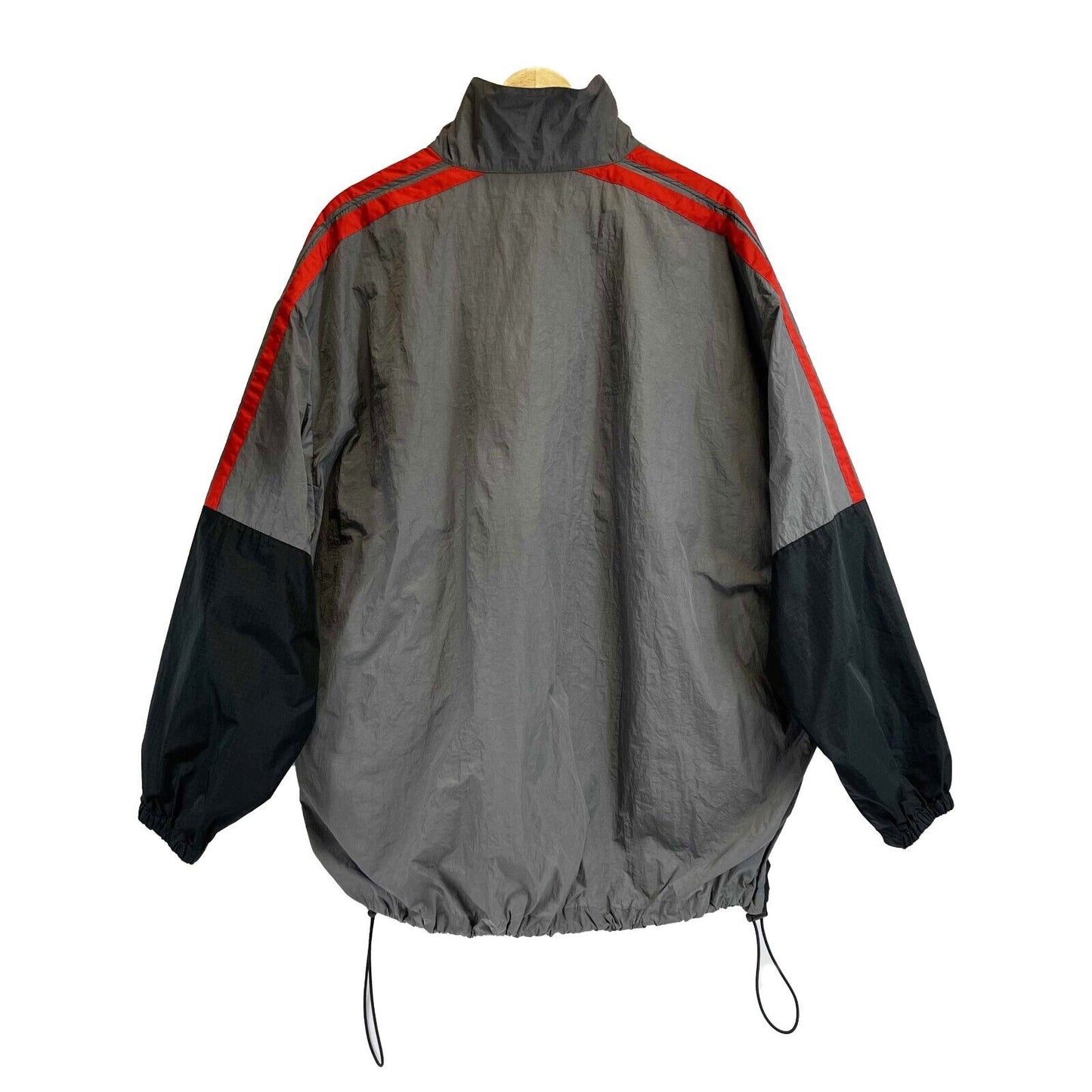 Balenciaga - Oversized Logo Elephant / Windbreaker Grey Jacket - Size 48