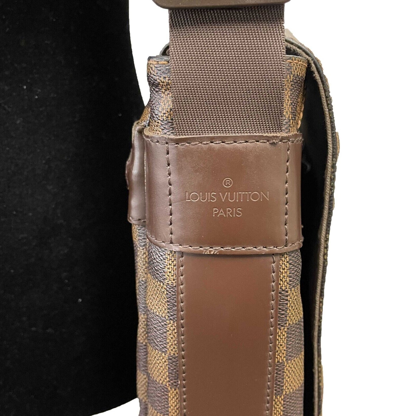 Louis Vuitton - Bastille Messenger Bag Brown Damier Damier Ebene Crossbody