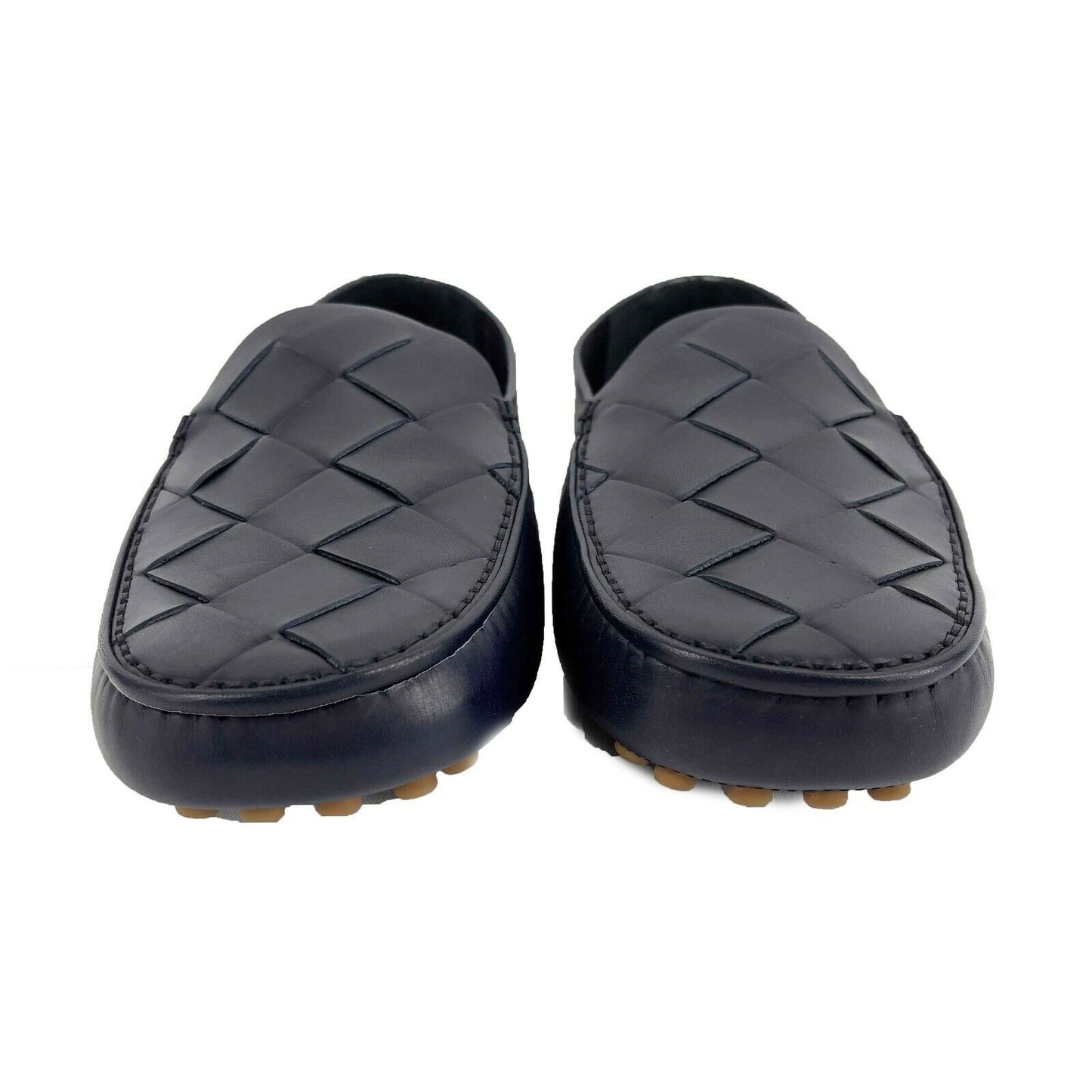 Bottega Veneta - Intrecciato Douglas Loafers - Navy Blue - 43 US 10