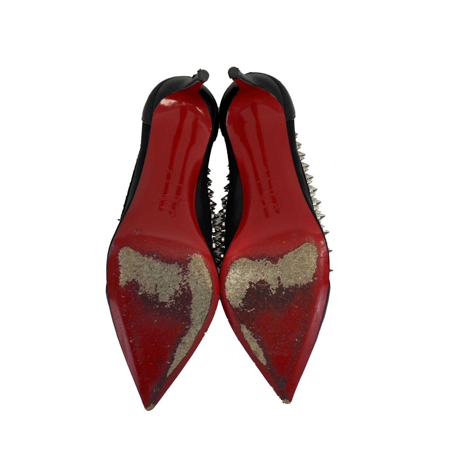 Christian Louboutin - Galativi Spikes 85 Nappa Rete Pumps 39.5 US 9.5