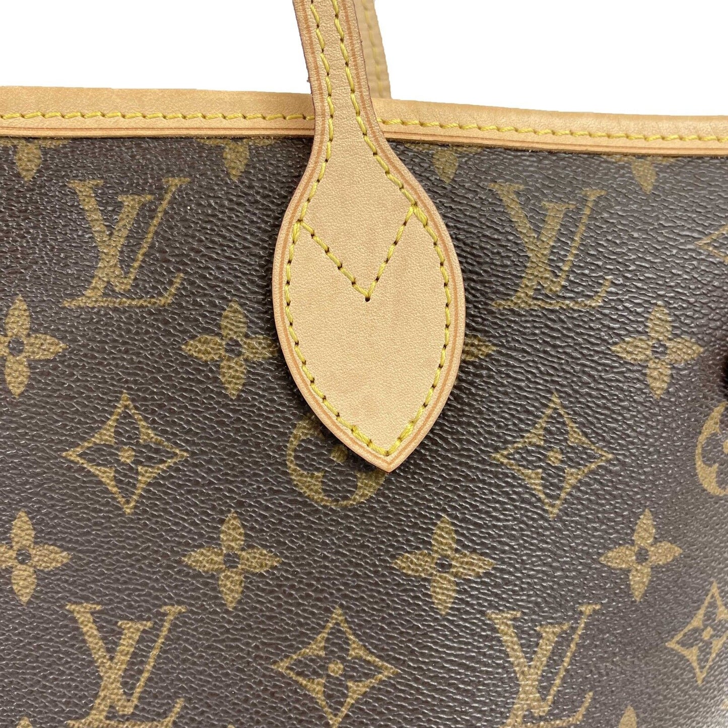 Louis Vuitton - Neverfull MM Monogram Coated Canvas - Brown Tote