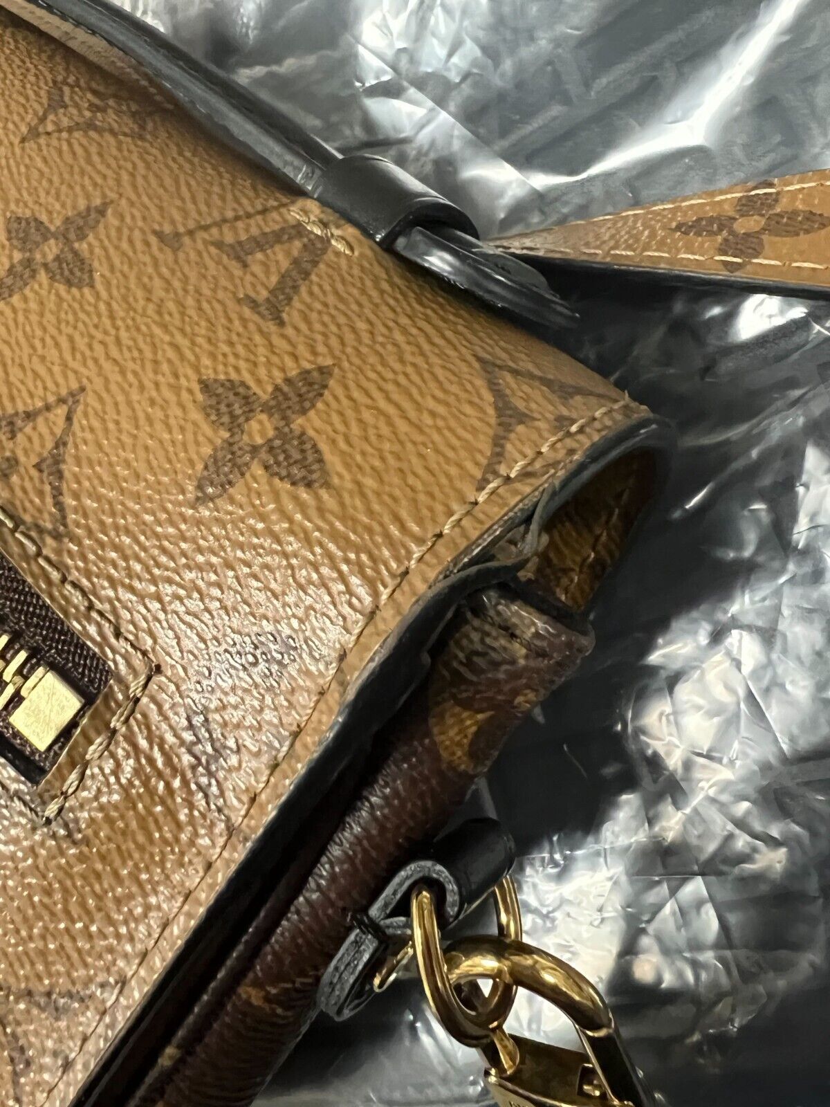 Louis Vuitton 2019 Monogram Reverse Pochette Metis - Brown Crossbody